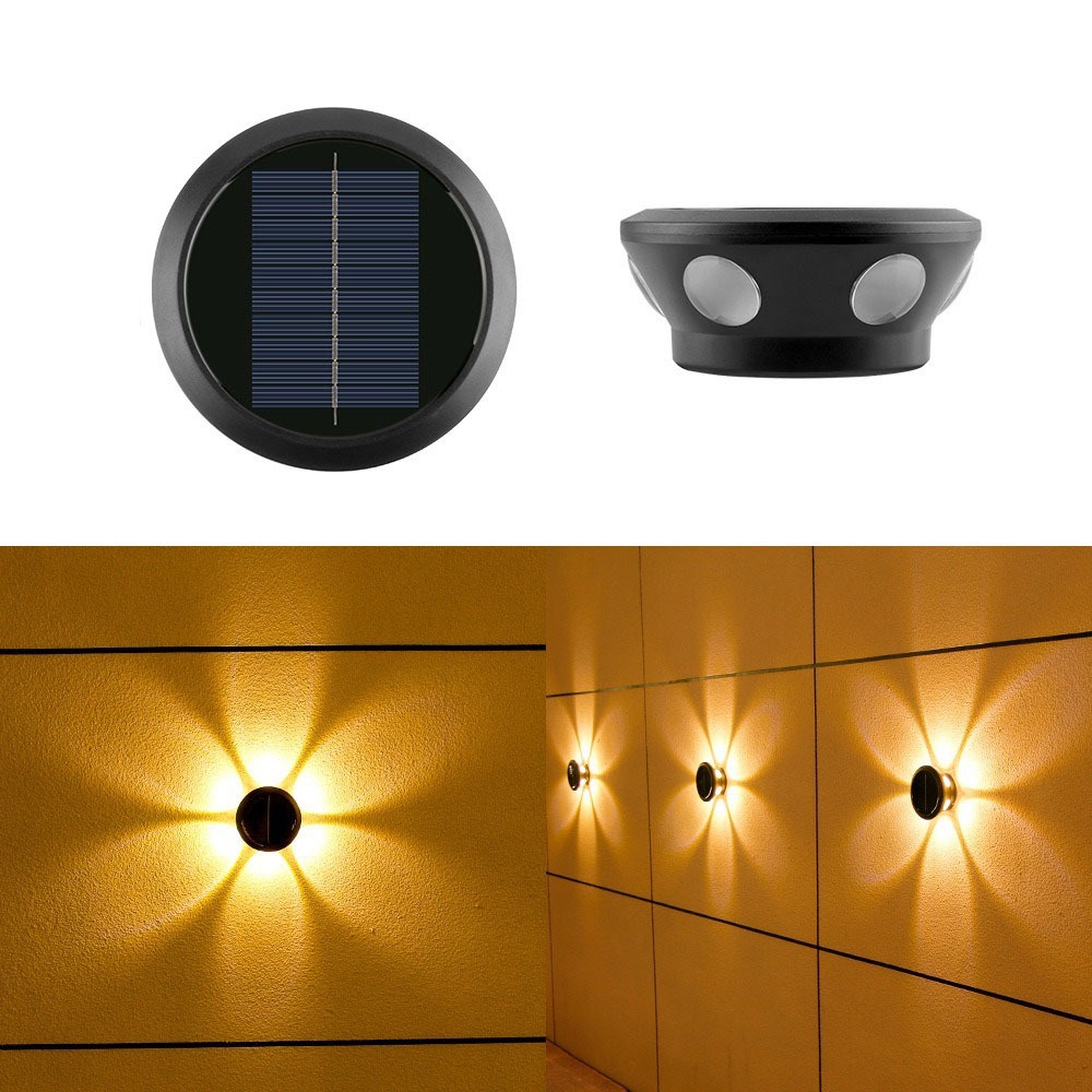 Smart Garden Fence & Balcony Hanging Planter - Pathway Light Waterproof Solar Wall Lamp