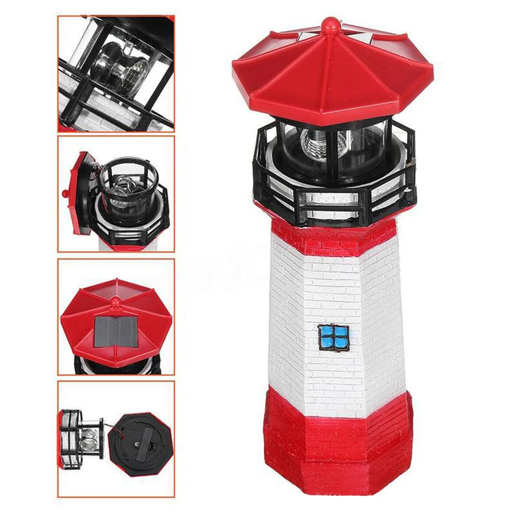 Smart Garden Fence & Balcony Hanging Planter - Lighthouse Shape Solar LED Light Garden