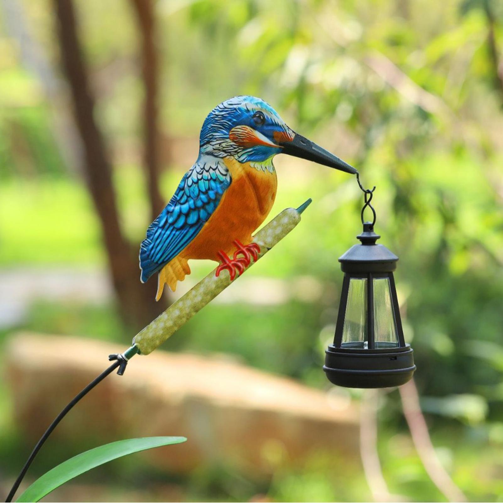 Solar Powered Kingfisher Light - Smart Zen Garden review and price