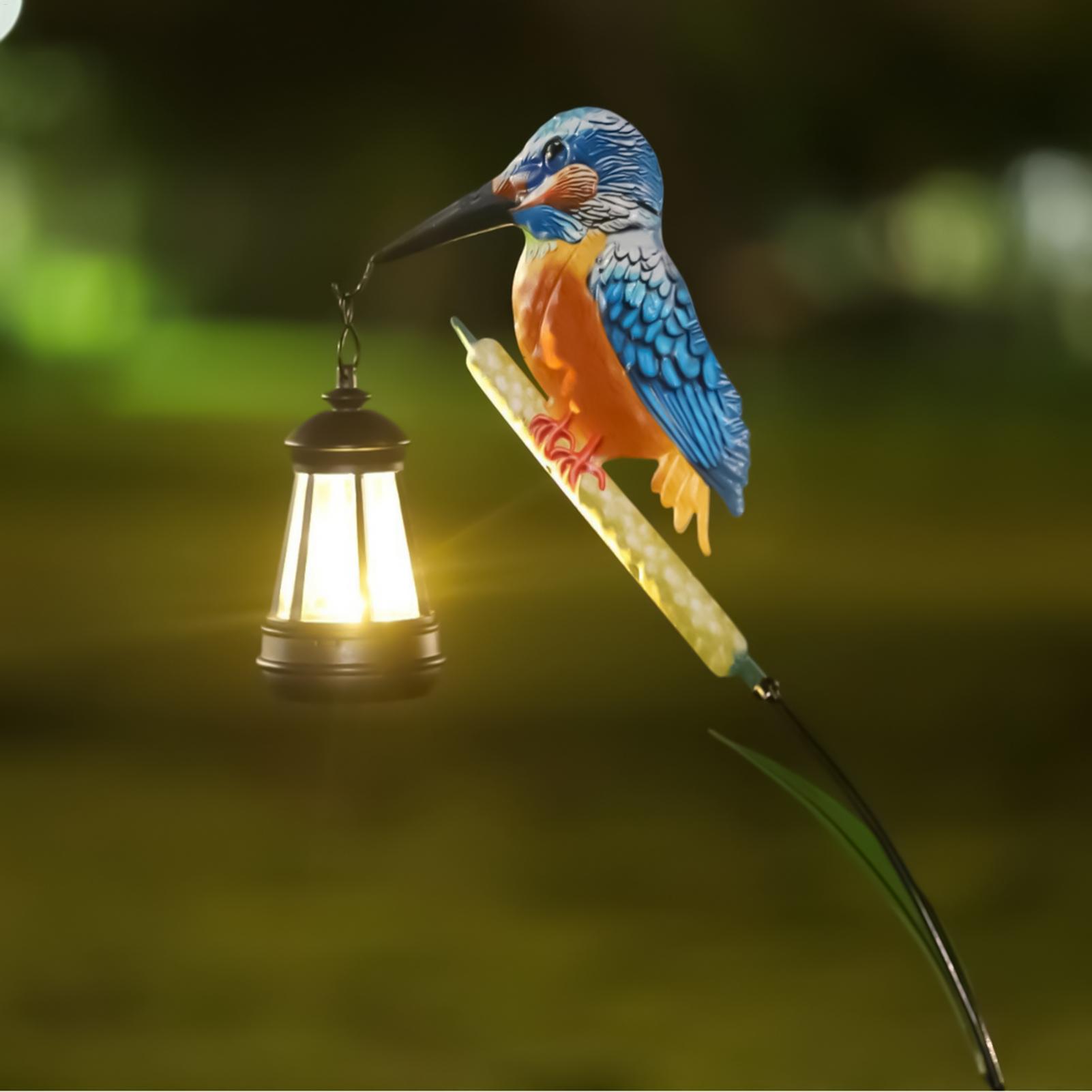 Solar Powered Kingfisher Light - Smart Zen Garden review and price