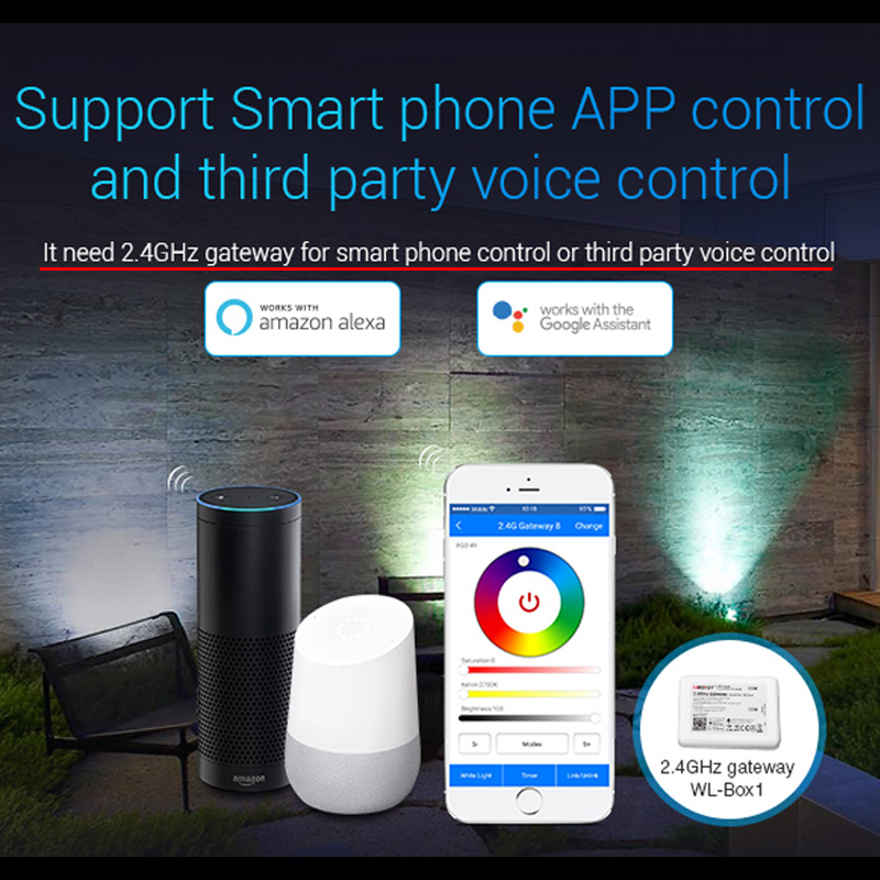 2100LM 25W RGB CCT Smart Outdo - Smart Garden Led Lights review and price