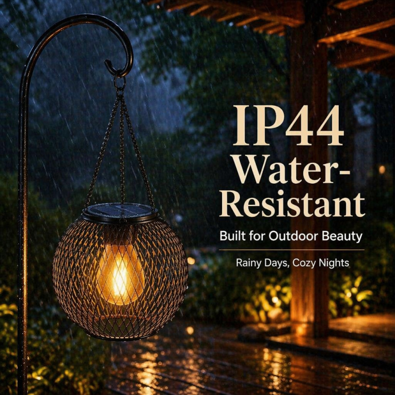 Solar Powered LED Hanging Floo - Smart Zen Garden review and price