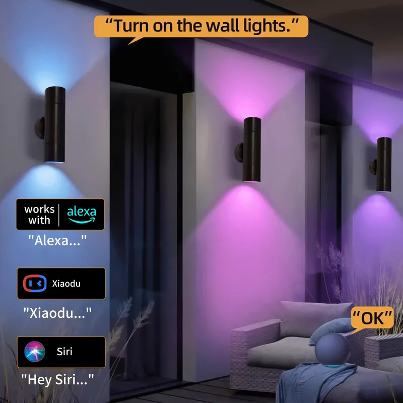 Durable Brass Outdoor LED Wall - Smart Garden Led Lights review and price