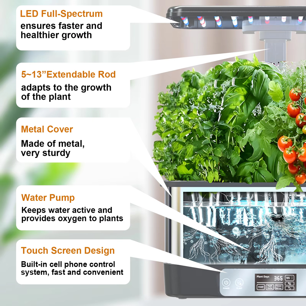 Tuya WiFi Indoor Garden Hydopo - Smart Garden Led Lights review and price