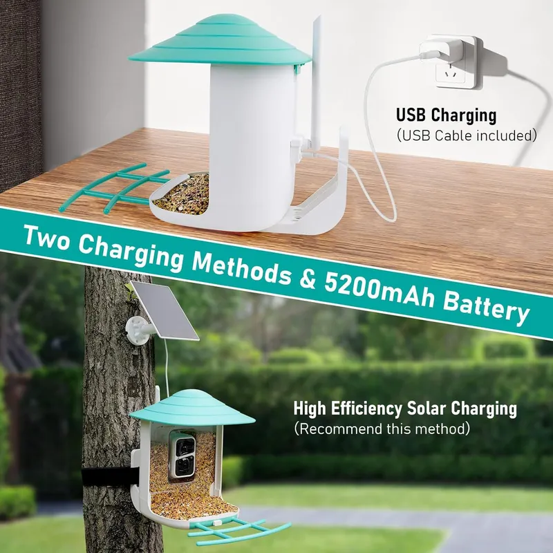 Smart Bird Feeder Camera with  - Smart Garden Video review and price