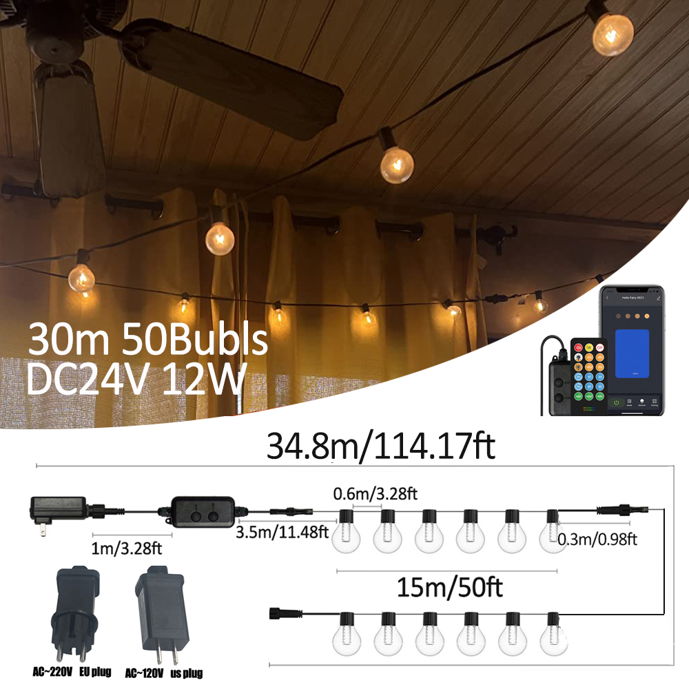 G40 Smart Outdoor DIY LED Stri - Smart Garden Led Lights review and price