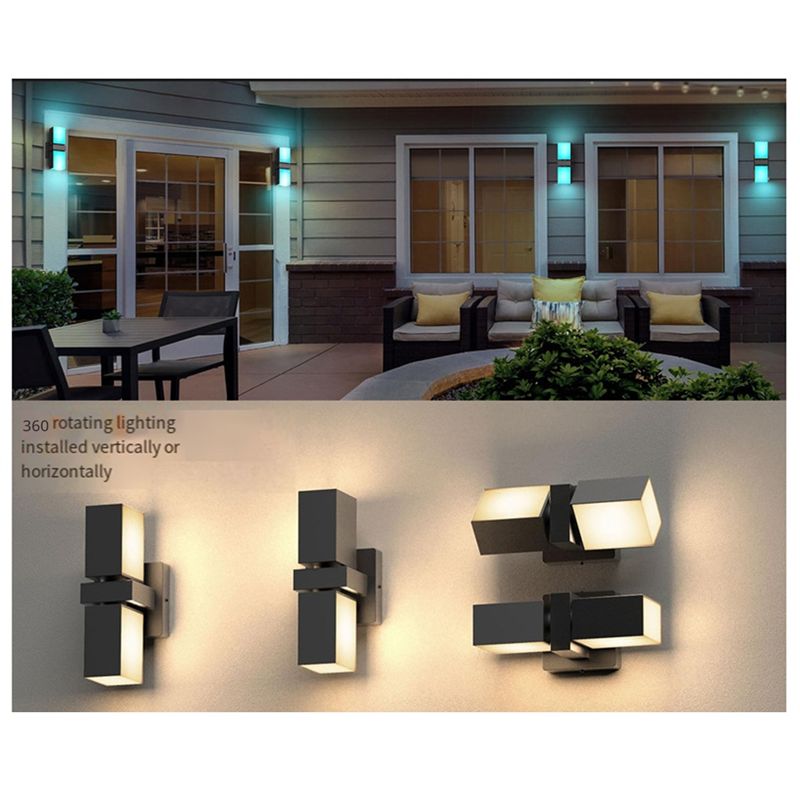 A33Z-LED Wall Light Dual Head  - Smart Garden Fence & Balcony Hanging Planter review and price