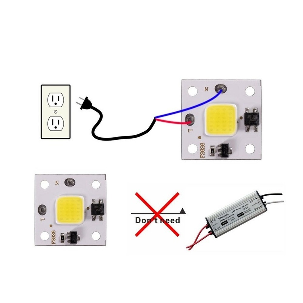 10W COB module 220V LED Chip D - Smart Garden Led Lights review and price