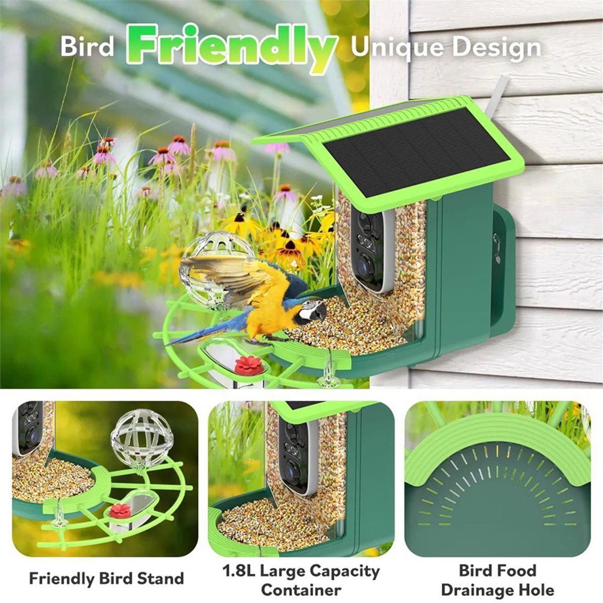 ABPP Smart Bird Feeder Camera  - Smart Garden Video review and price