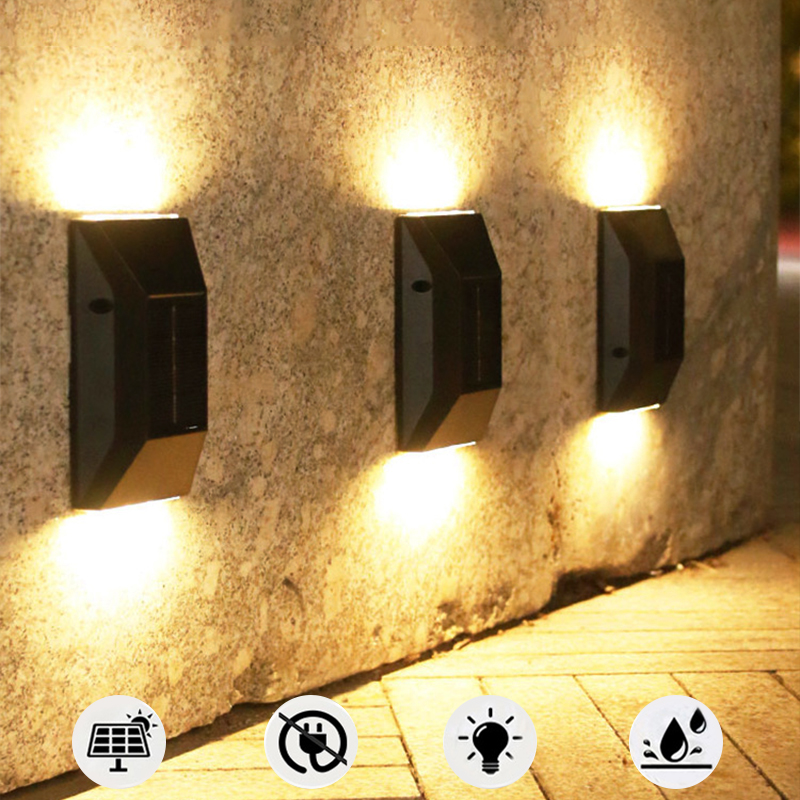 1/2/4/6/8PCS Smart LED Solar L - Smart Garden Fence & Balcony Hanging Planter review and price