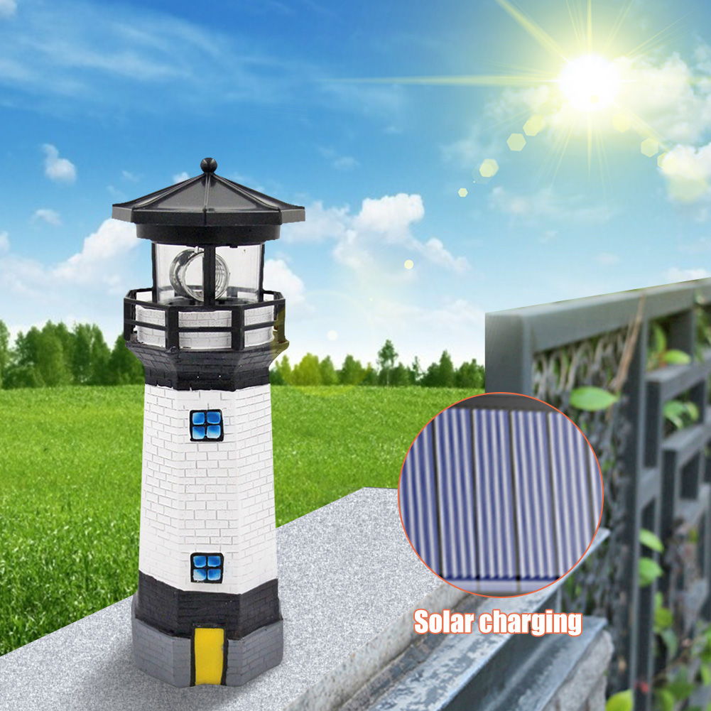 Lighthouse Shape Solar LED Lig - Smart Garden Fence & Balcony Hanging Planter review and price
