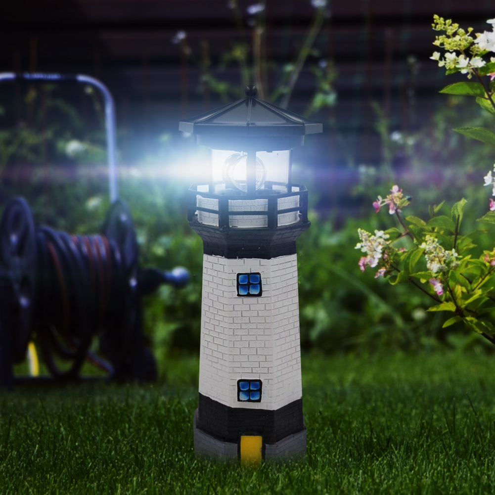 Lighthouse Shape Solar LED Lig - Smart Garden Fence & Balcony Hanging Planter review and price