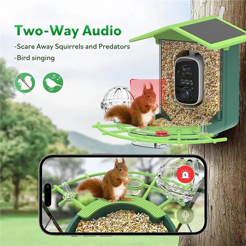 Smart Bird Feeder Camera With  - Smart Garden Video review and price