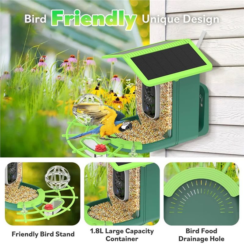 Smart Bird Feeder Camera With  - Smart Garden Video review and price