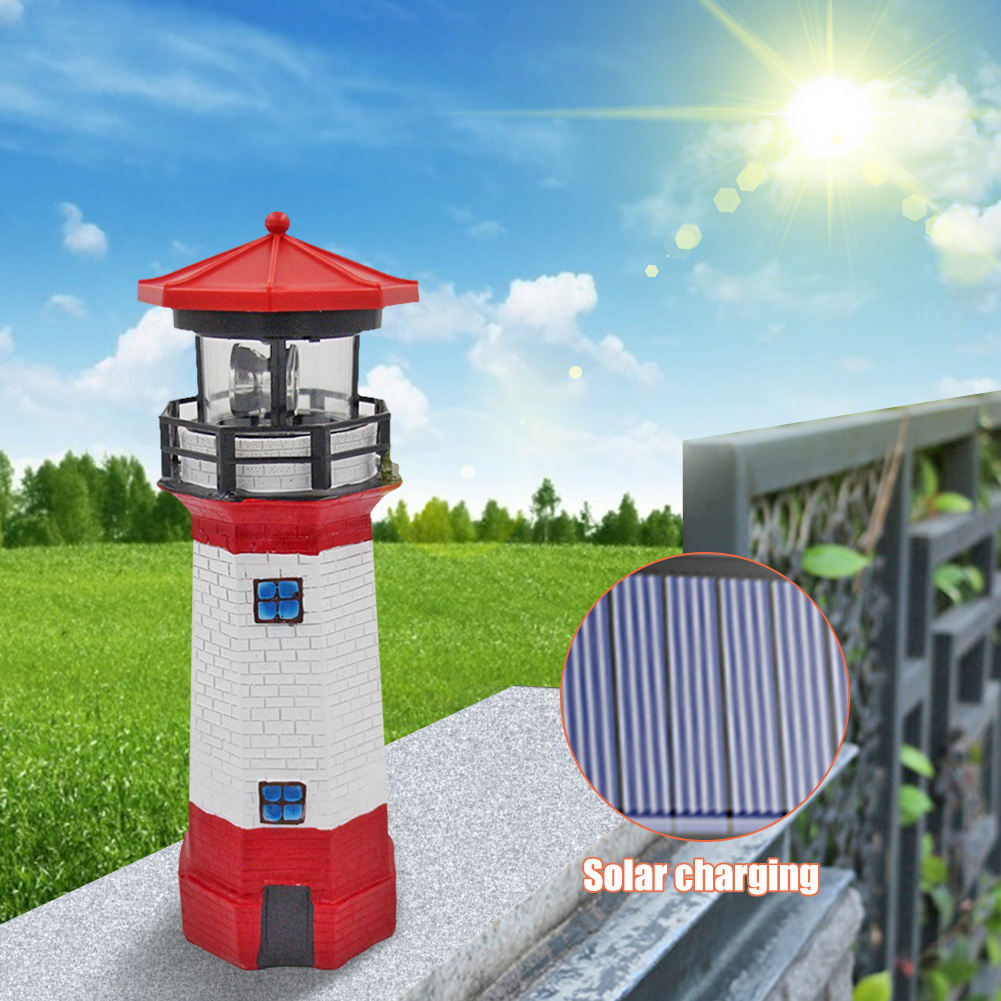 Lighthouse Shape Solar LED Lig - Smart Garden Fence & Balcony Hanging Planter review and price