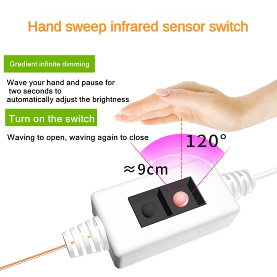 With Dimmable Switch 5V USB LE - Led Plant Light Strip review and price