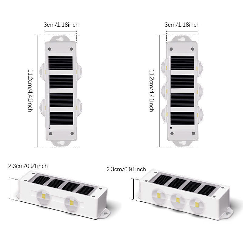 Pop 4Pcs Solar Wall Lights Wit - Smart Garden Fence & Balcony Hanging Planter review and price